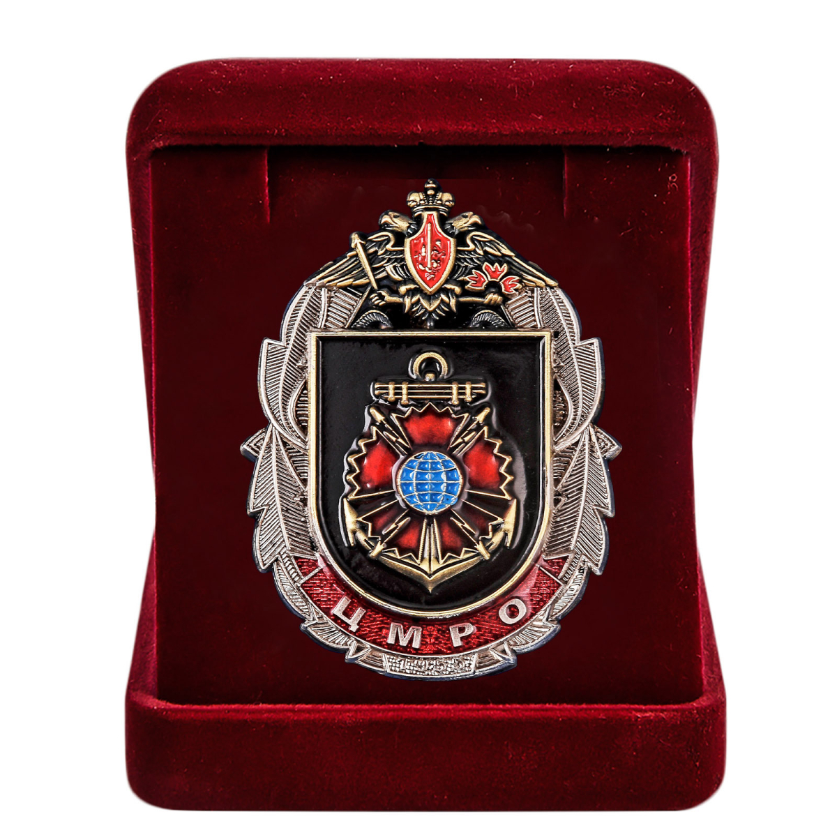 Знак 318 ЦМРО в бархатистом футляре