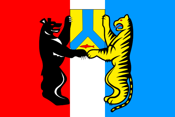 Флаг города Хабаровск