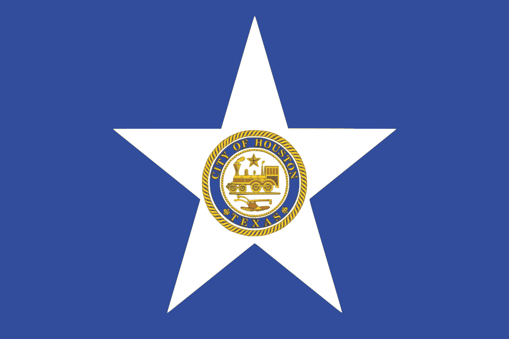 Флаг города Хьюстон, США