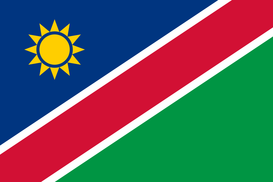 Флаг ВМС (военно-морские силы) Намибии