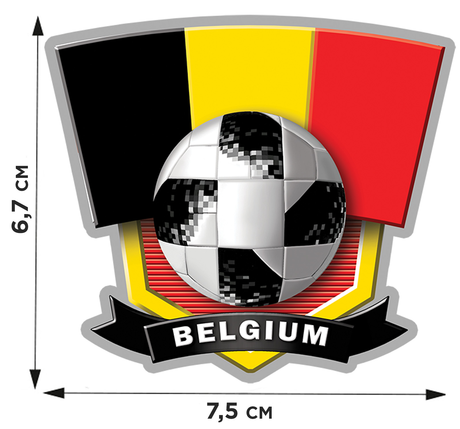 Сублимация на футболку Belgium 