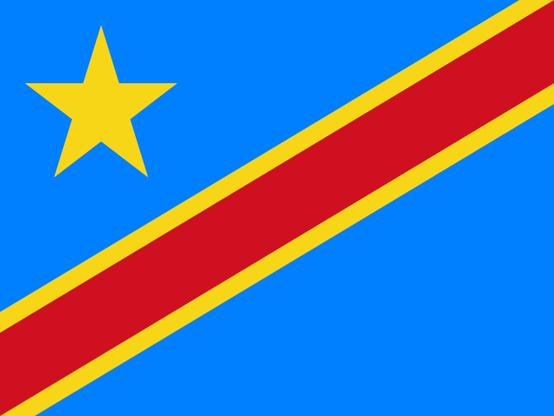 Флаг ВМС Демократической Республики Конго
