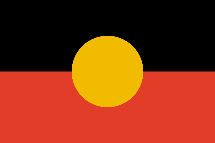 Флаг аборигенов Австралии