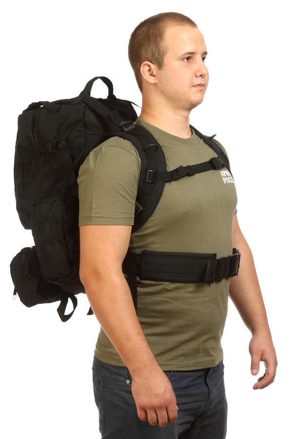 Тактический рюкзак Assault Backpack Black с эмблемой СССР 