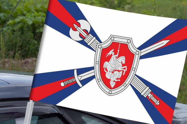 Автомобильный флаг Военной полиции ВС России 
