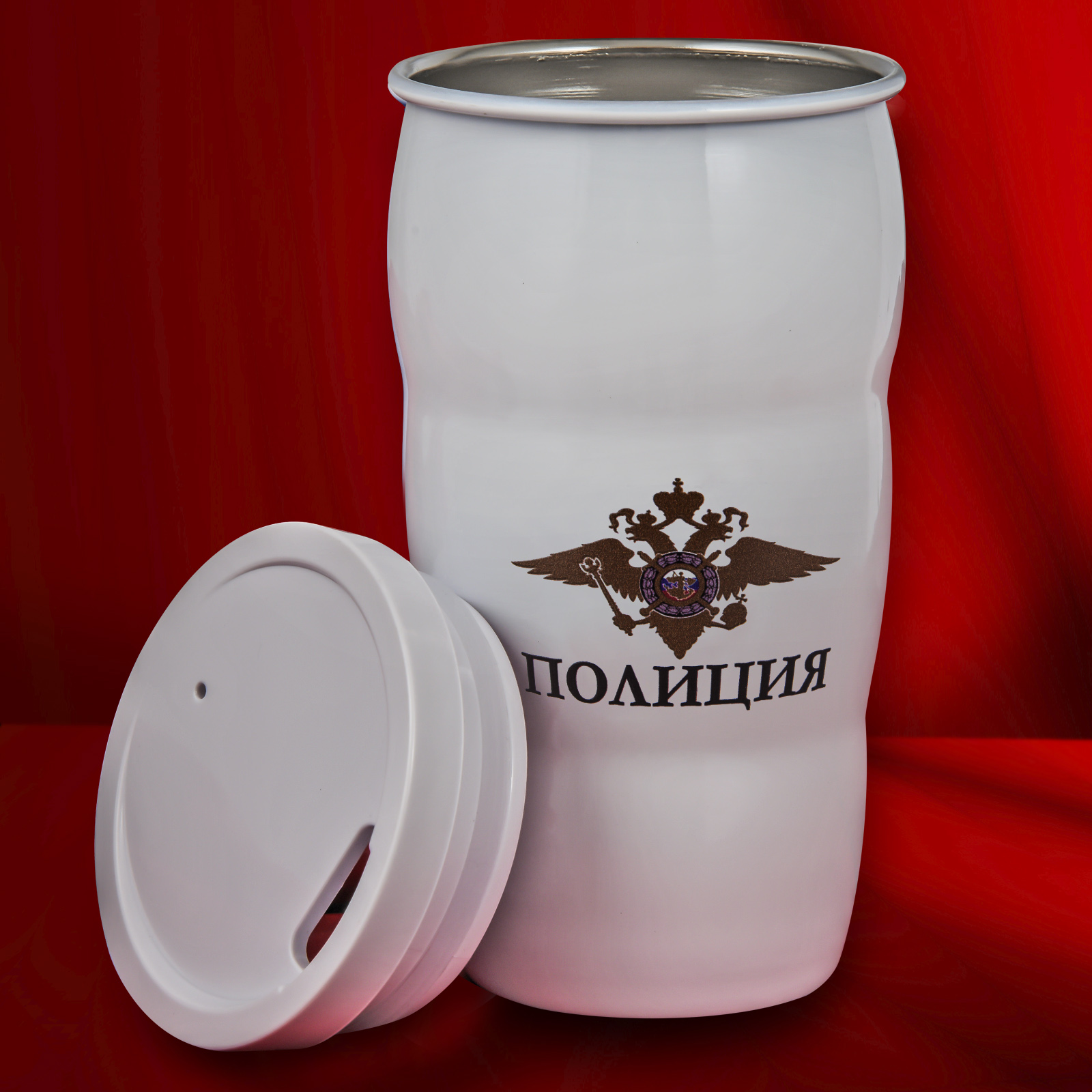 Чашка-термос как у Путина «Полиция» 