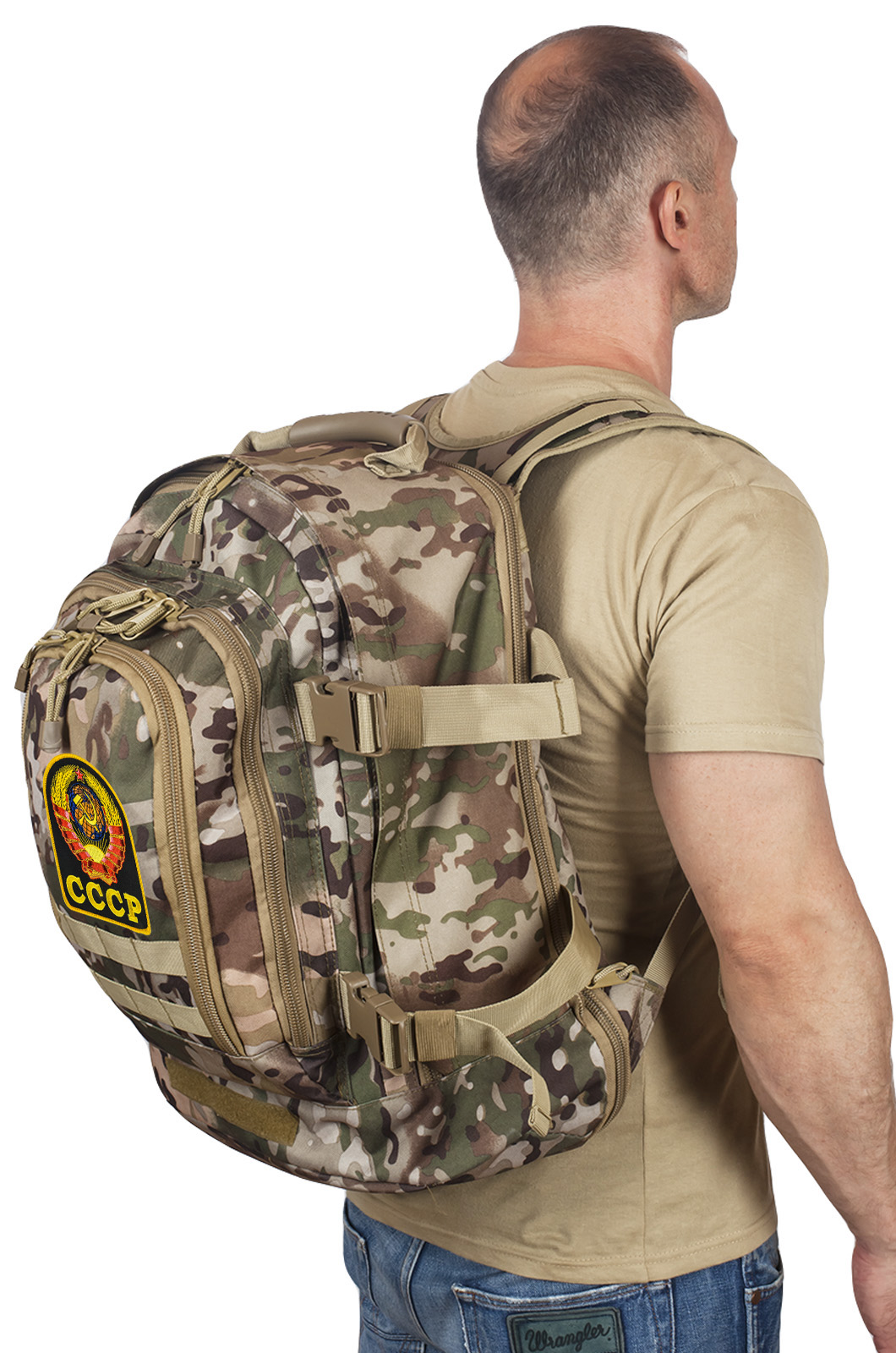 Штурмовой рюкзак спецназа 3-Day Expandable Backpack 08002B OCP с эмблемой СССР 