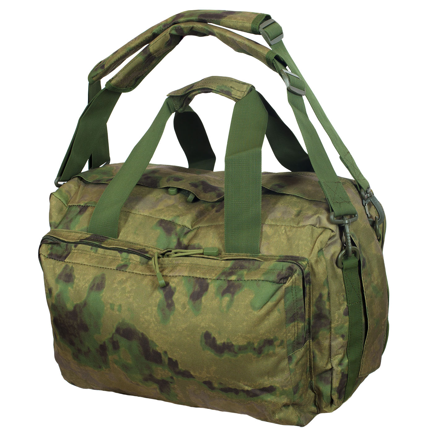 Удобная полевая сумка в камуфляже Росгвардии "Мох" (65 л) 
