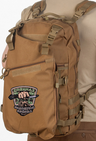 Мужской практичный рюкзак с нашивкой Охотничий Спецназ (20 л) 
