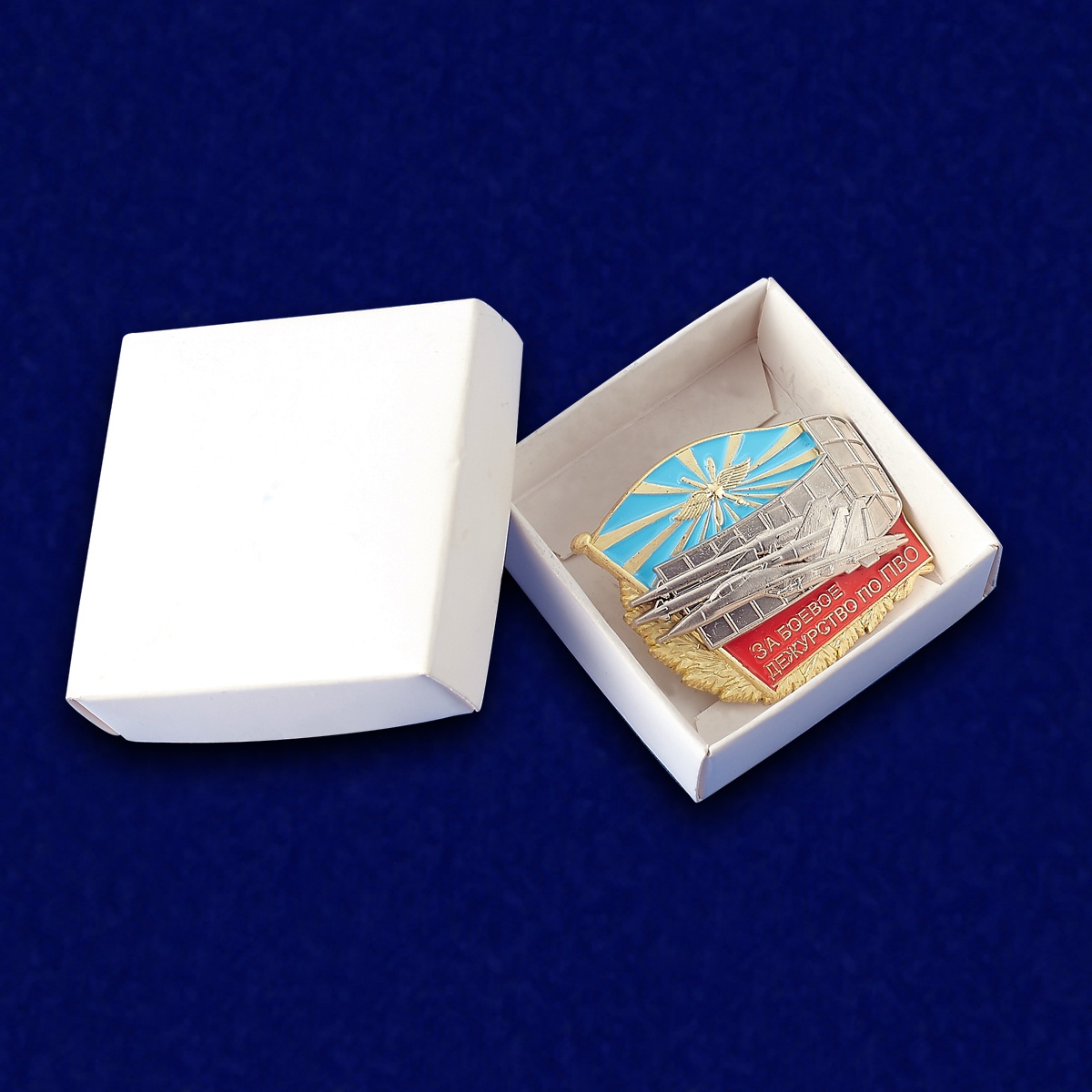 Знак ВКС "За боевое дежурство по ПВО" 