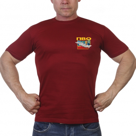 Стильная мужская футболка ПВО 
