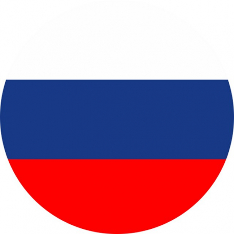 Наклейка «Россия триколор» 