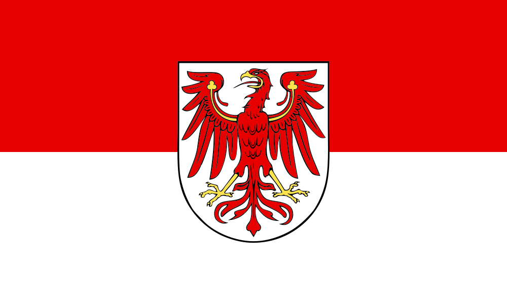 Флаг земли Бранденбург
