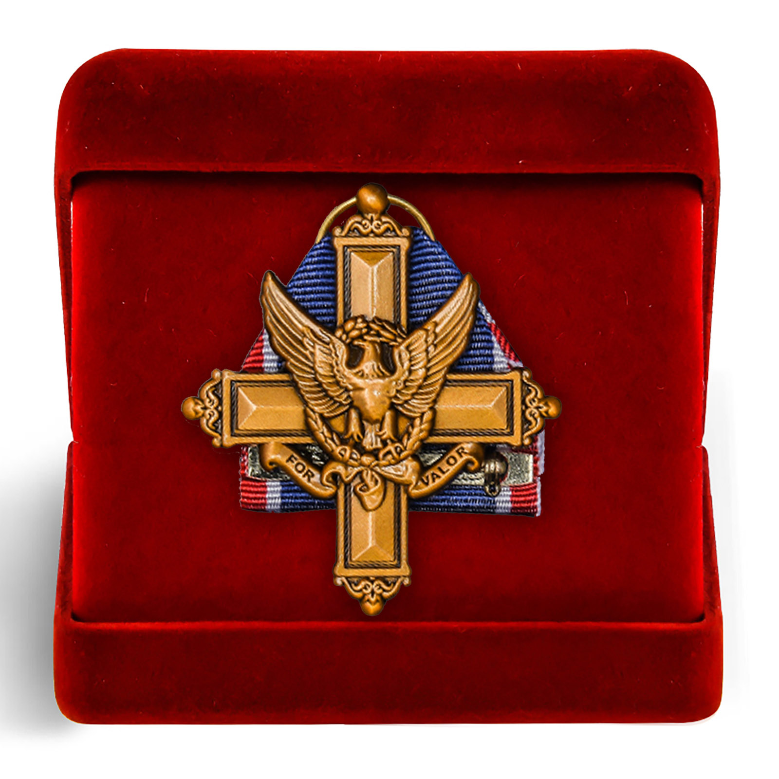 Американский латунный Крест "За выдающиеся заслуги" 